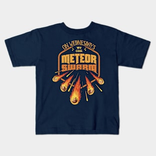 On Wednesdays We cast Meteor Swarm Kids T-Shirt